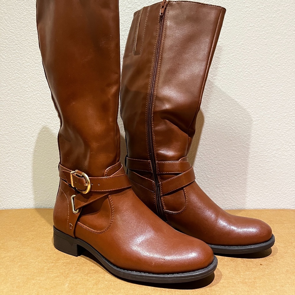 NWOT G.H. Bass & Co. Bass-Jordan F16 Extended Calf Riding Boots